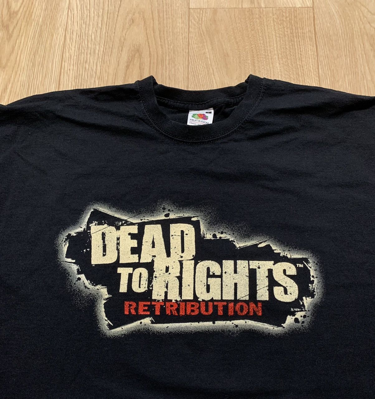 The Game Dead To Rights 2010 Game Promo T-Shirt Size US L / EU 52-54 / 3 - 6 Thumbnail