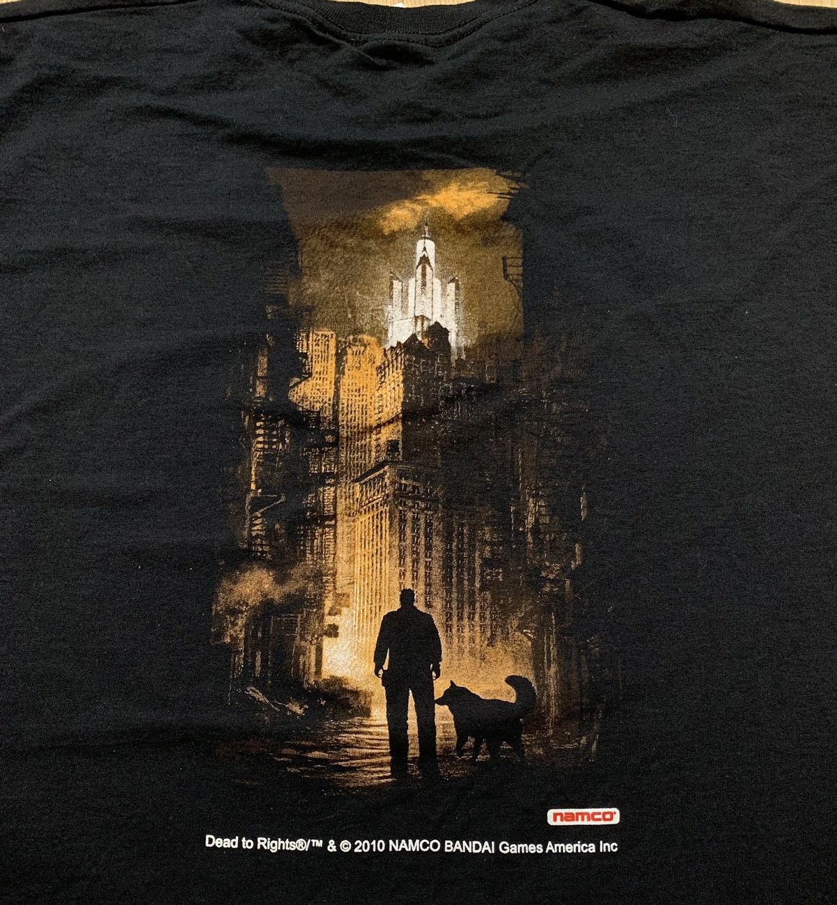 The Game Dead To Rights 2010 Game Promo T-Shirt Size US L / EU 52-54 / 3 - 4 Thumbnail