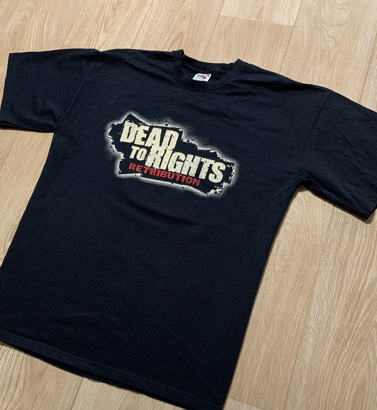 The Game Dead To Rights 2010 Game Promo T-Shirt Size US L / EU 52-54 / 3 - 5 Thumbnail
