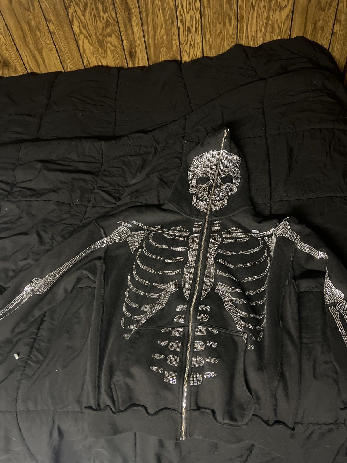 Japanese Brand Klan Life Rhymestone Skeleton Jacket Size US M / EU 48-50 / 2 - 1 Thumbnail