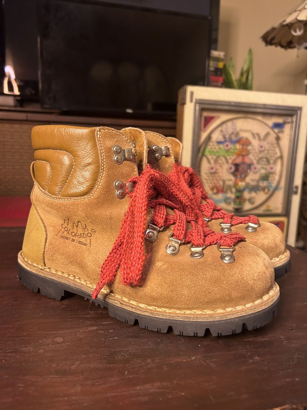 Vintage vintage hiking boots made in italy Grailed