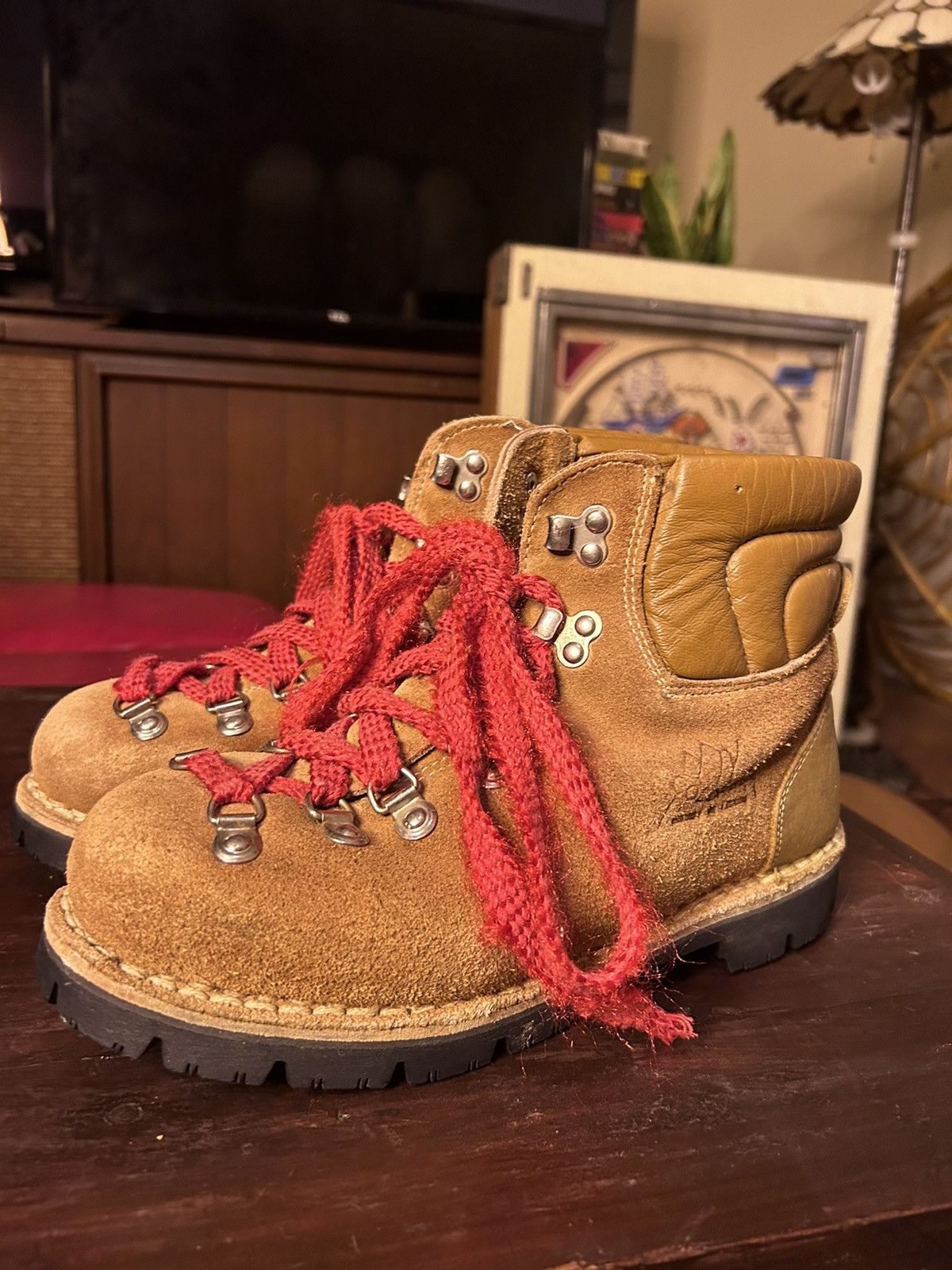 Vintage Vintage Hiking Boots Made In Italy Grailed
