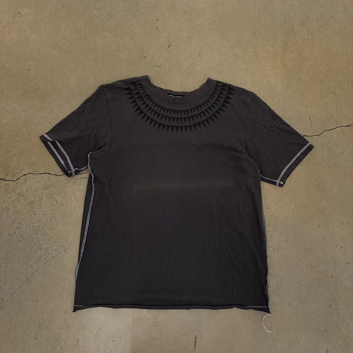 image of Jun Takahashi x Undercover Ss03 Scab Giz Tee in Grey, Men's (Size Medium)
