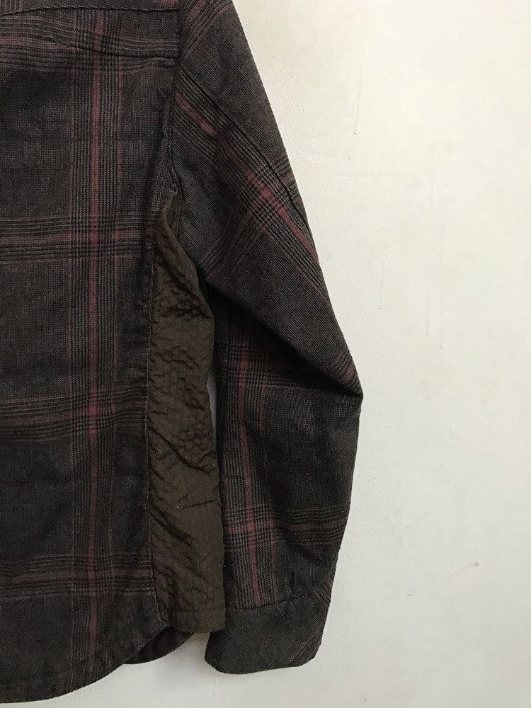 Nicole Club NICOLE CLUB FOR MEN Tartan High Collar Button Jacket Size US S / EU 44-46 / 1 - 10 Thumbnail