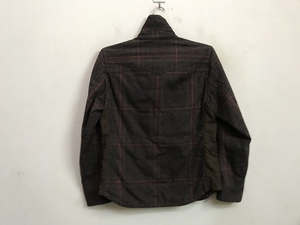 Nicole Club NICOLE CLUB FOR MEN Tartan High Collar Button Jacket Size US S / EU 44-46 / 1 - 8 Thumbnail
