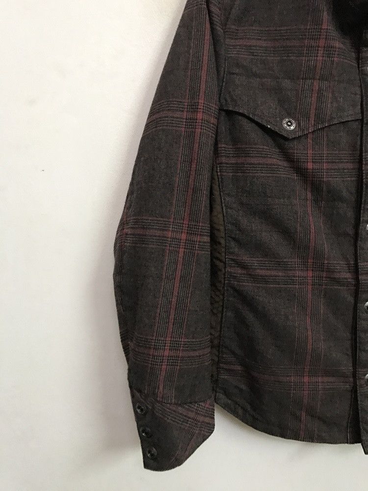 Nicole Club NICOLE CLUB FOR MEN Tartan High Collar Button Jacket Size US S / EU 44-46 / 1 - 5 Thumbnail