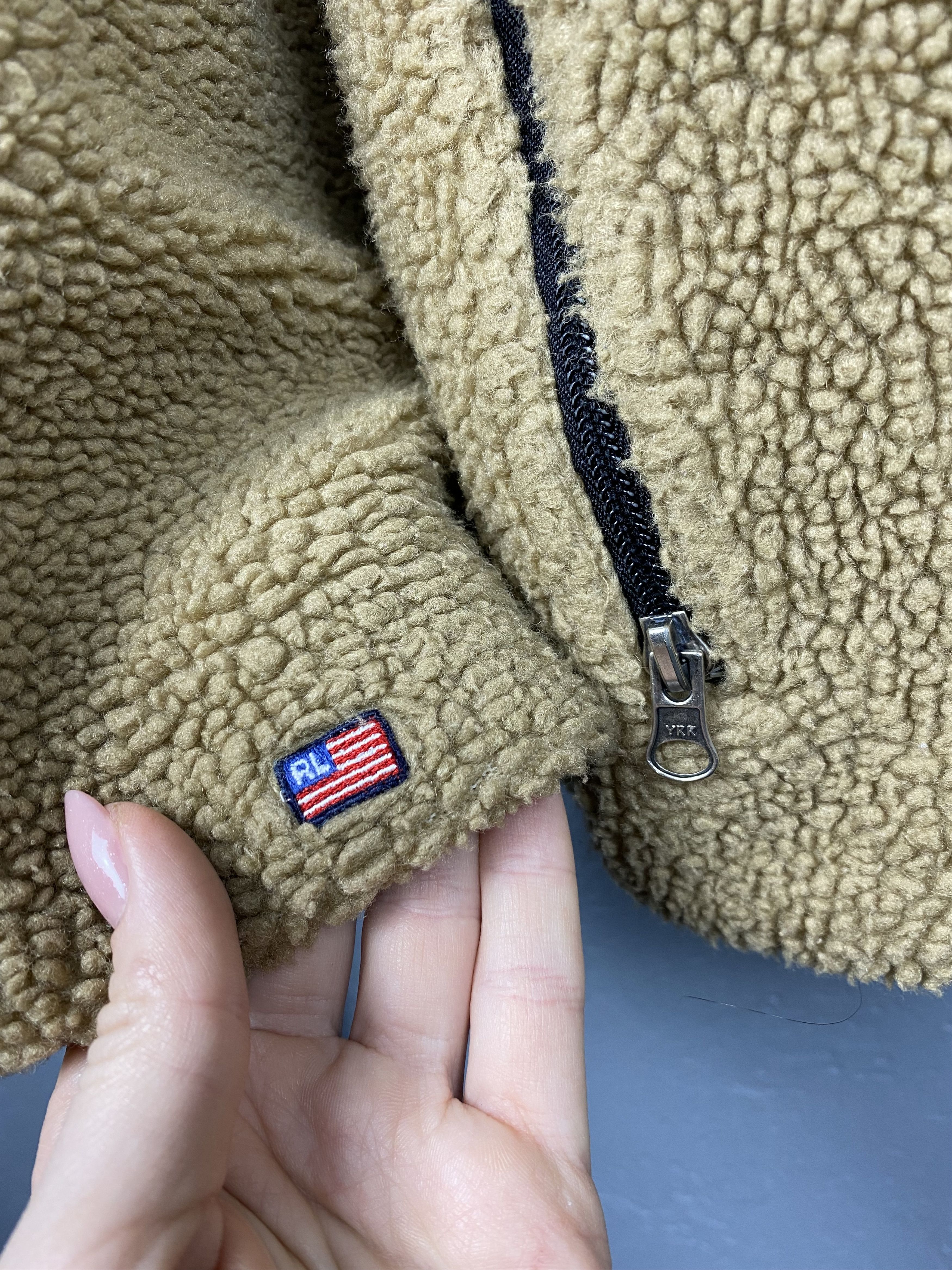 Polo Ralph Lauren Polo Ralph Lauren Jeans Company Deep Pile Fleece Jacket Size US XL / EU 56 / 4 - 6 Thumbnail