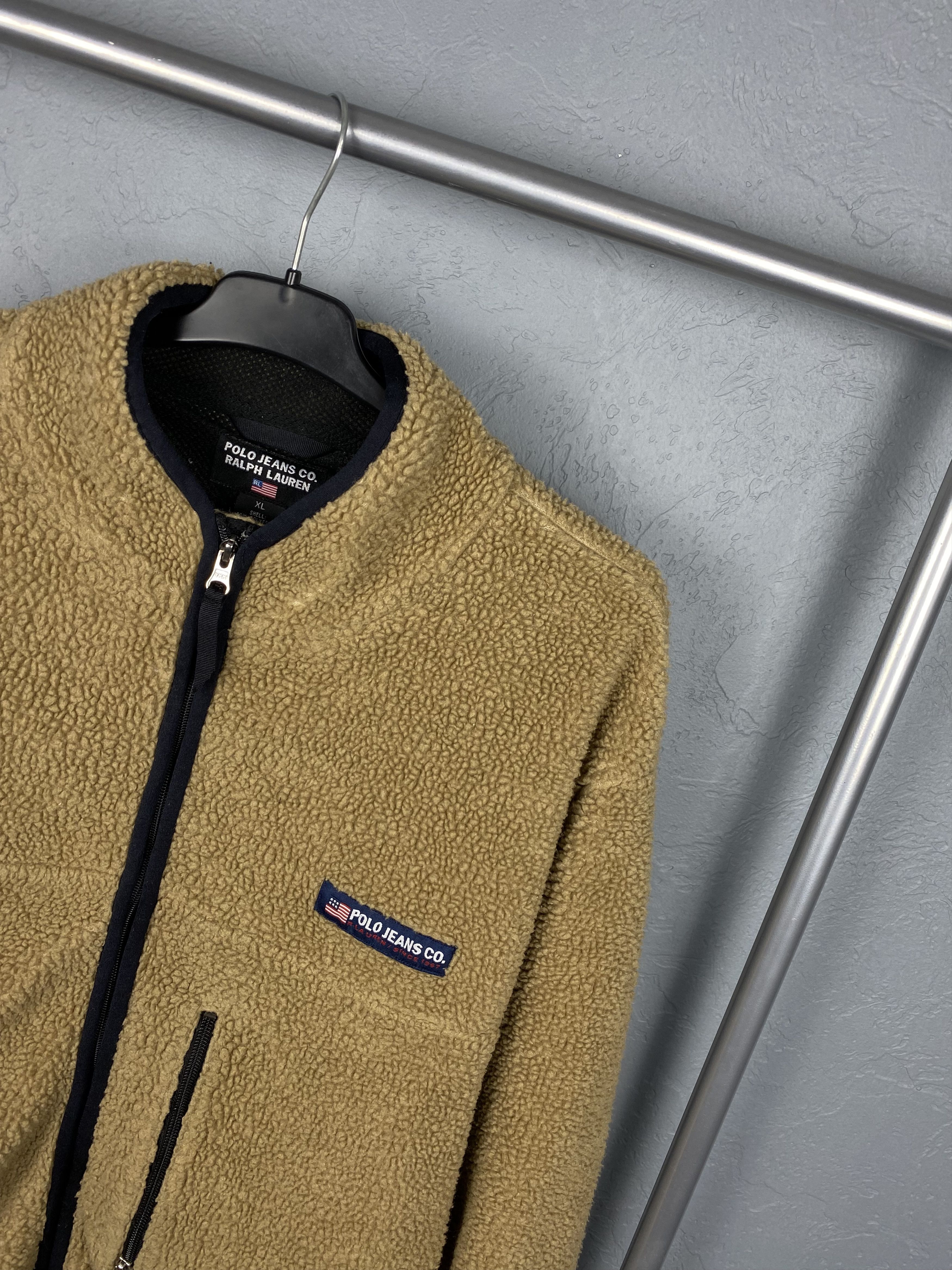 Polo Ralph Lauren Polo Ralph Lauren Jeans Company Deep Pile Fleece Jacket Size US XL / EU 56 / 4 - 2 Thumbnail
