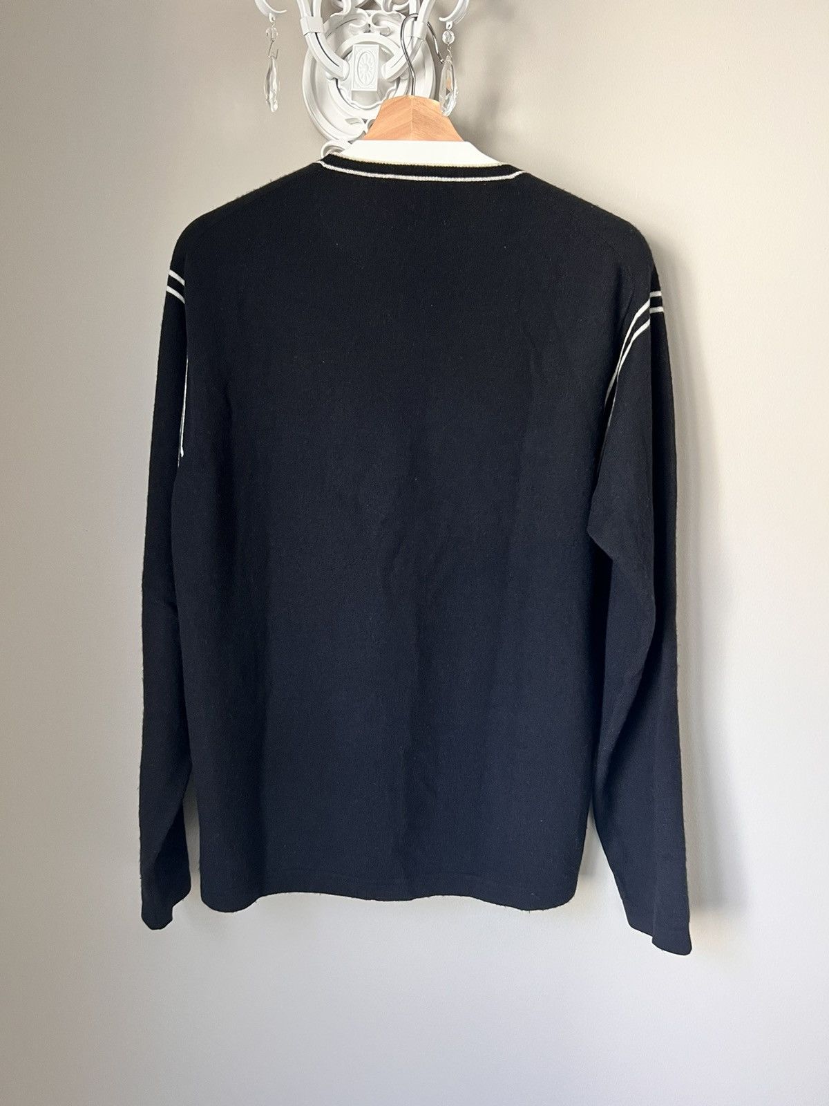 Helmut Lang Archive Contrast-Seam Wool-Cashmere Sweater Size US M / EU 48-50 / 2 - 2 Thumbnail