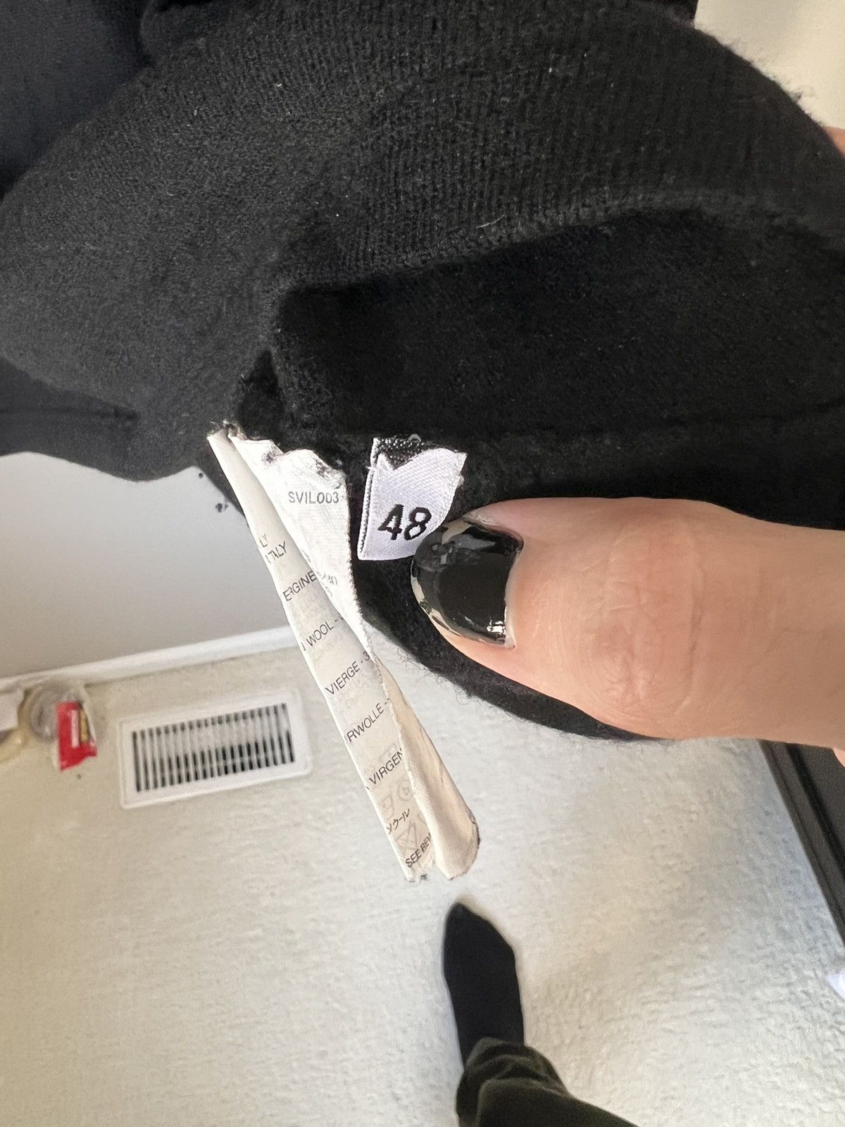 Helmut Lang Archive Contrast-Seam Wool-Cashmere Sweater Size US M / EU 48-50 / 2 - 6 Thumbnail