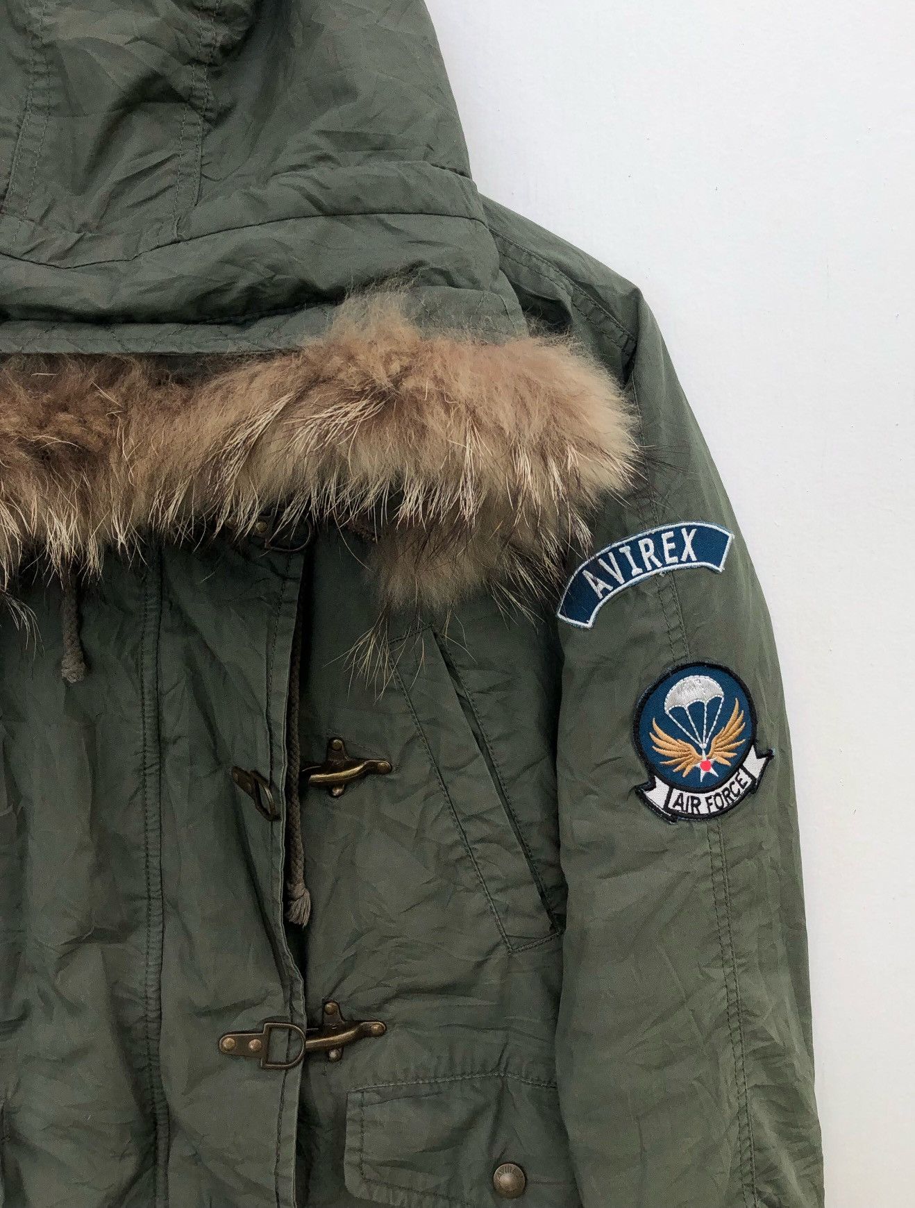 Avirex 🔥Vintage Avirex Military Parka Hooded Jacket Size US M / EU 48-50 / 2 - 7 Thumbnail