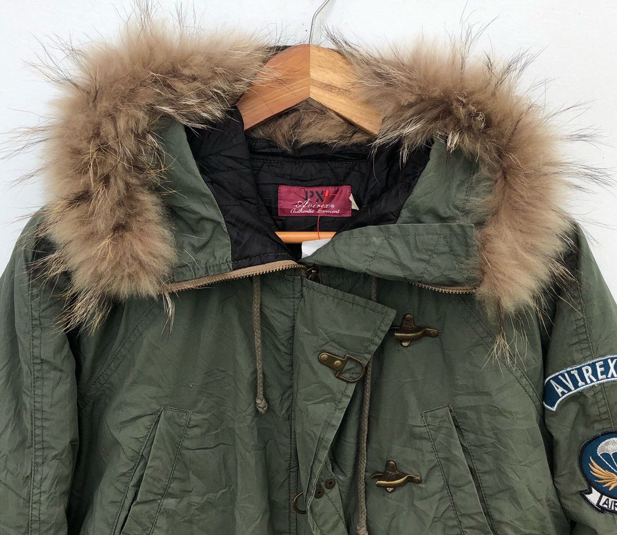 Avirex 🔥Vintage Avirex Military Parka Hooded Jacket Size US M / EU 48-50 / 2 - 6 Thumbnail