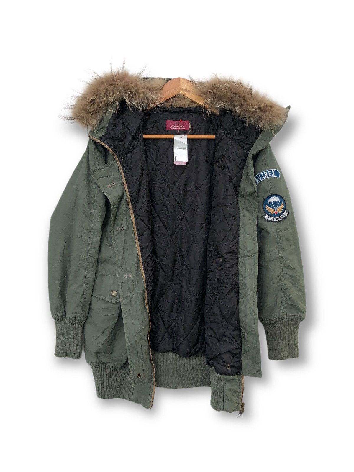 Avirex 🔥Vintage Avirex Military Parka Hooded Jacket Size US M / EU 48-50 / 2 - 5 Thumbnail