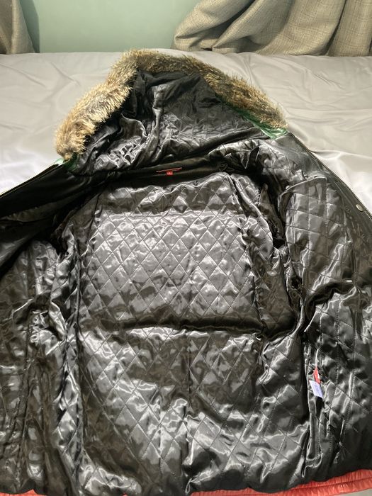 Supreme Supreme Gucci Leather Down Jacket FW12 | Grailed