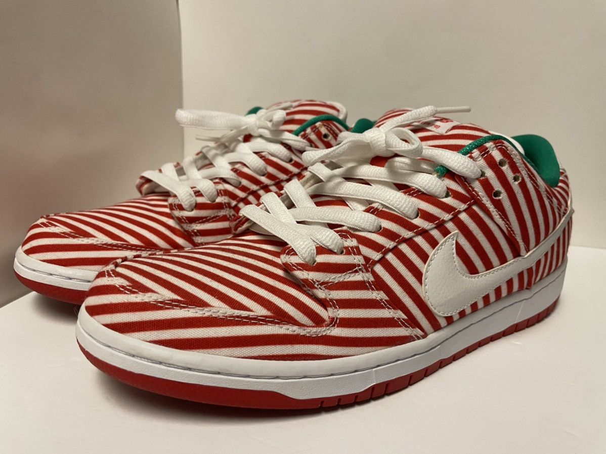 sb dunk candy cane