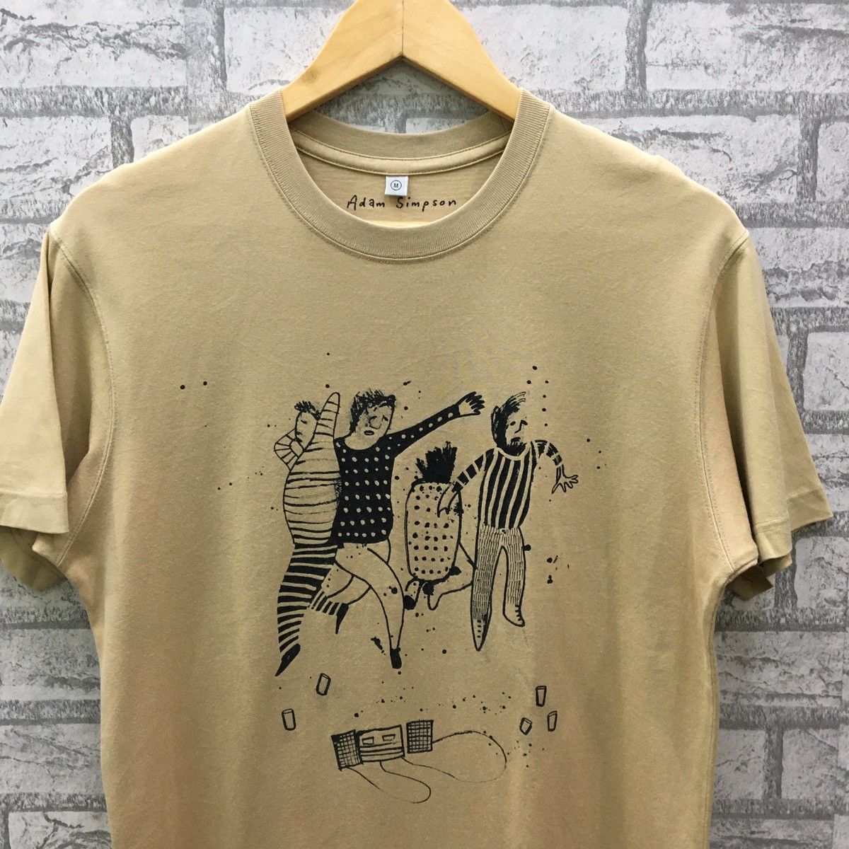 Uniqlo Uniqlo X Adam Simpson Art T-shirt Size US M / EU 48-50 / 2 - 5 Thumbnail