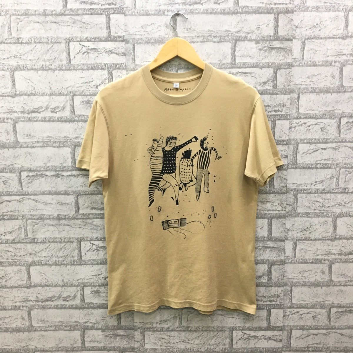 Uniqlo Uniqlo X Adam Simpson Art T-shirt Size US M / EU 48-50 / 2 - 1 Thumbnail