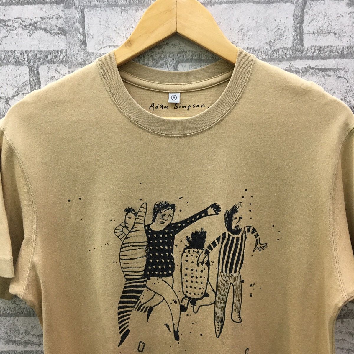 Uniqlo Uniqlo X Adam Simpson Art T-shirt Size US M / EU 48-50 / 2 - 4 Thumbnail
