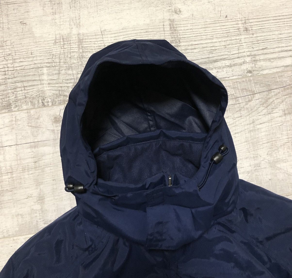 Nike × Vintage Vintage Y2K Nike Nylon Drill Light Puffer Jacket Big Logo Size US S / EU 44-46 / 1 - 6 Thumbnail