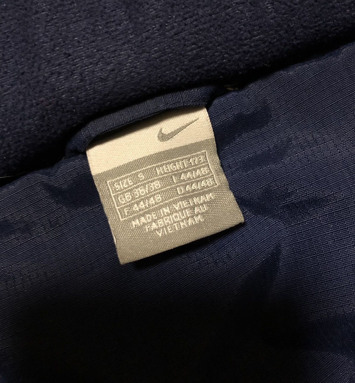 Nike × Vintage Vintage Y2K Nike Nylon Drill Light Puffer Jacket Big Logo Size US S / EU 44-46 / 1 - 11 Thumbnail