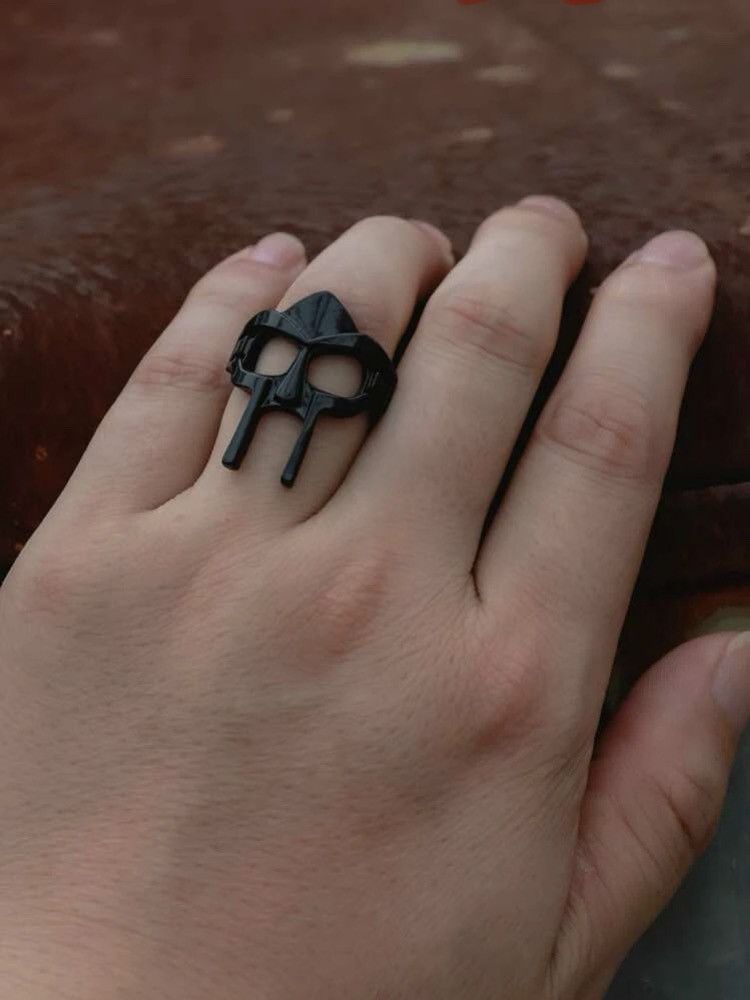 MF Doom MF DOOM black ring (plus free gift) Size ONE SIZE - 2 Thumbnail