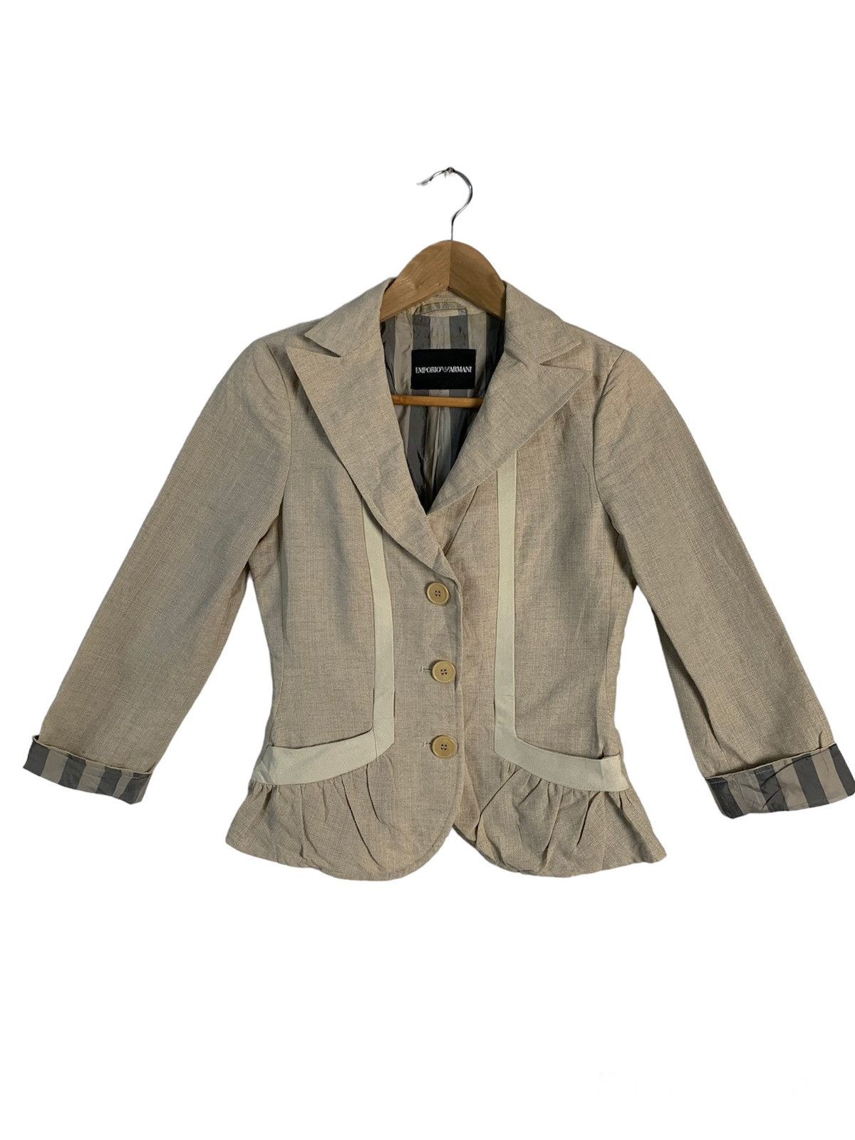 Emporio Armani Emporio Armani Women Jacket Size XS / US 0-2 / IT 36-38 - 1 Thumbnail