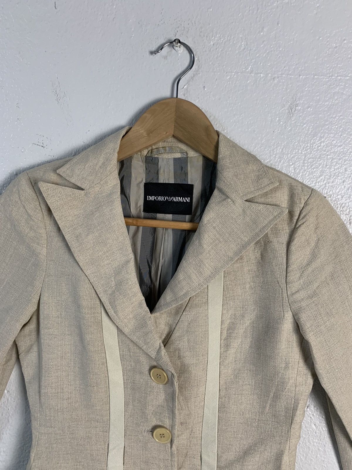 Emporio Armani Emporio Armani Women Jacket Size XS / US 0-2 / IT 36-38 - 4 Thumbnail