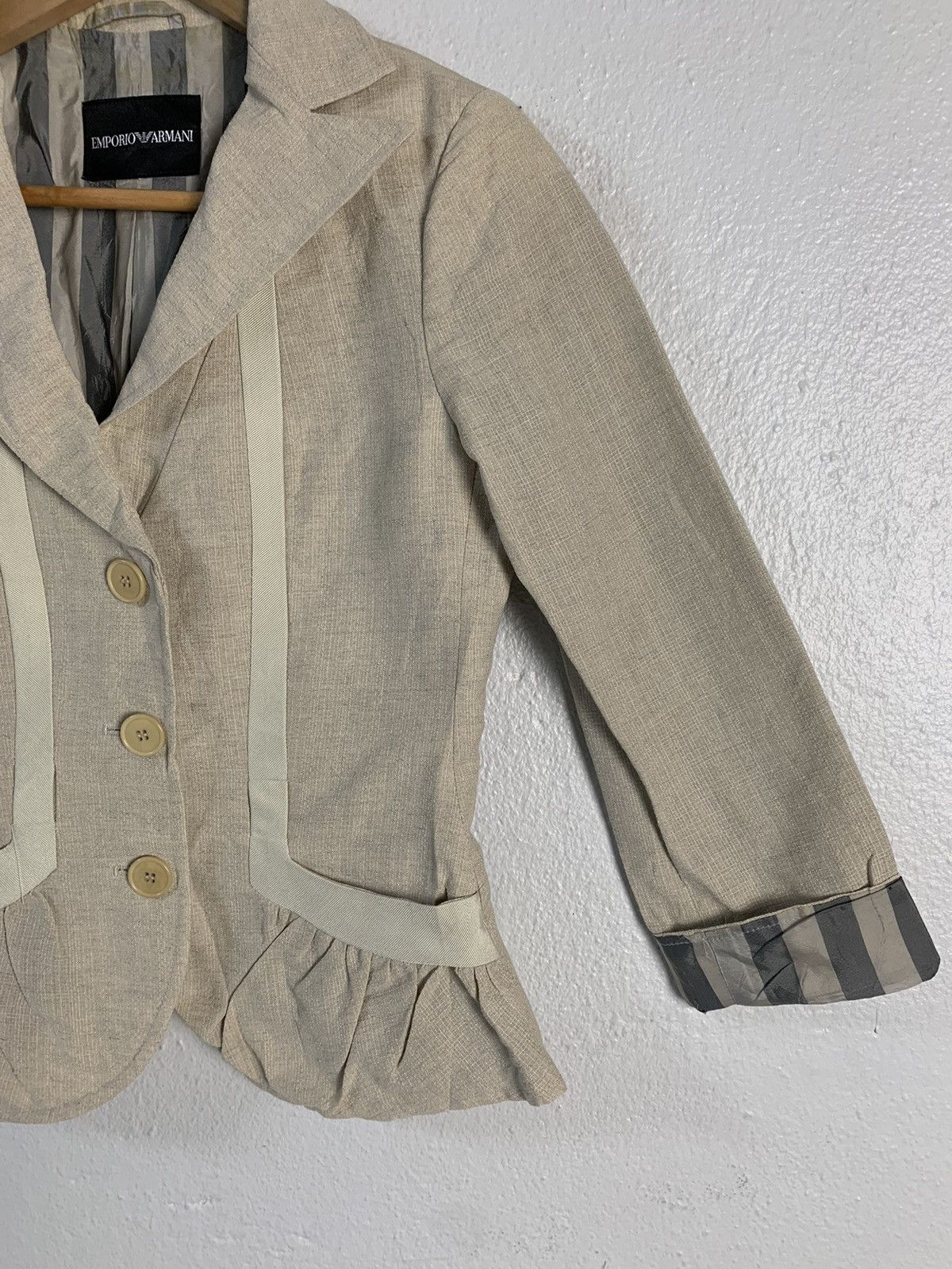 Emporio Armani Emporio Armani Women Jacket Size XS / US 0-2 / IT 36-38 - 2 Thumbnail