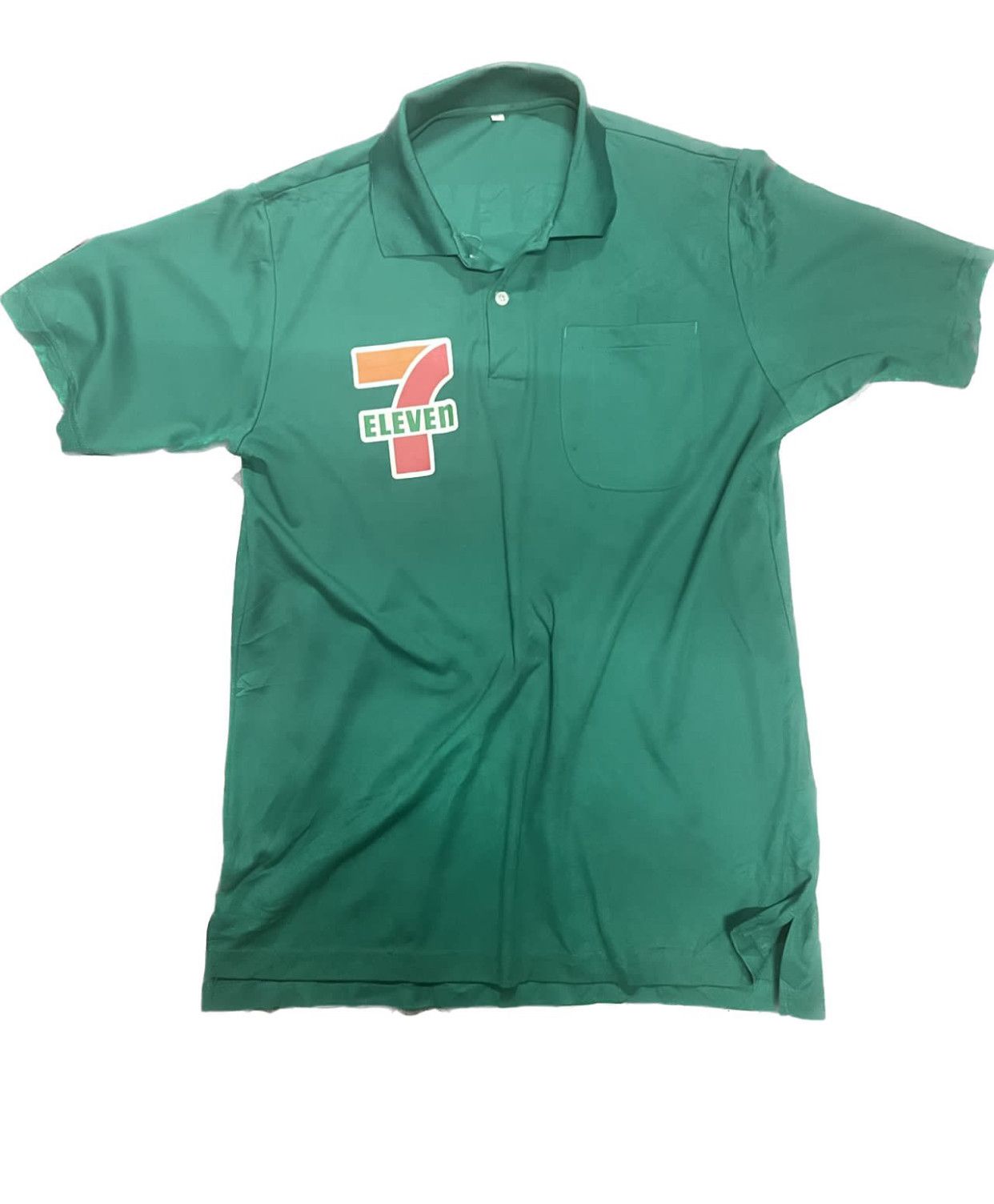 Vintage × Workers Vintage 7 Eleven Workers Polo Shirt | Grailed