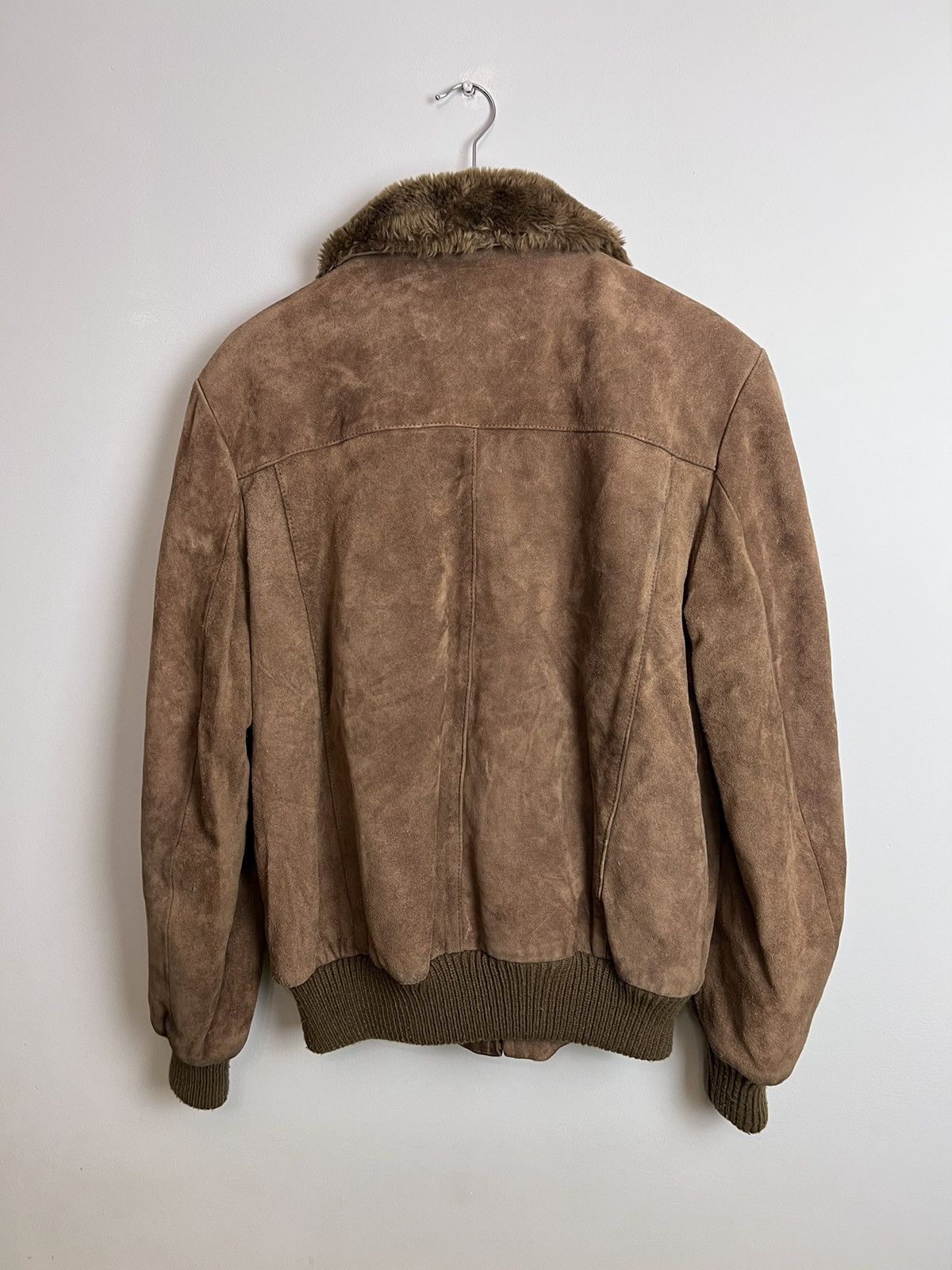 Vintage Vintage Avant Garde Leather Suede Pilot Jacket USA Boxy Size US L / EU 52-54 / 3 - 2 Thumbnail