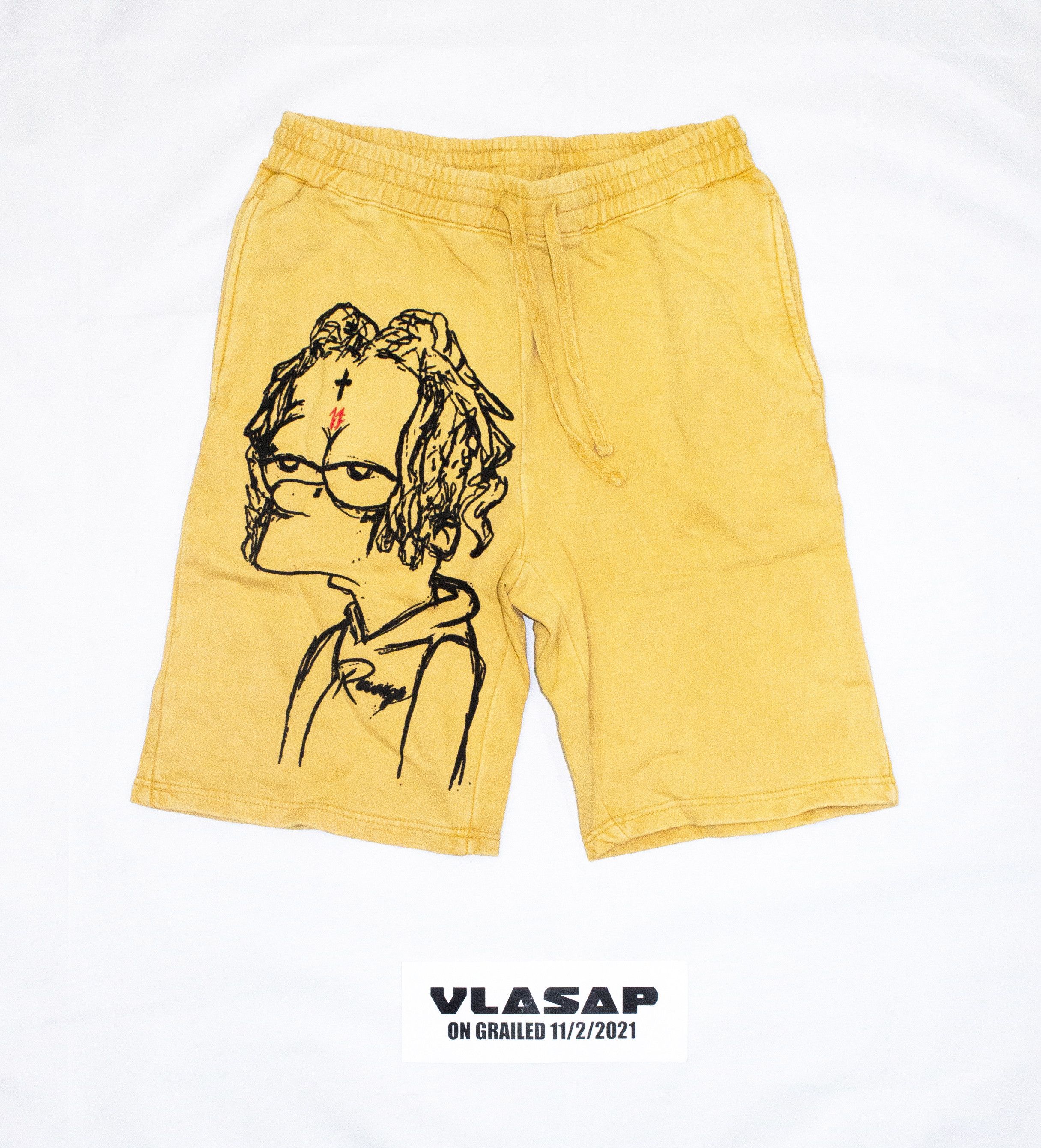 Revenge x Trippie Redd Bart Short Yellow Small