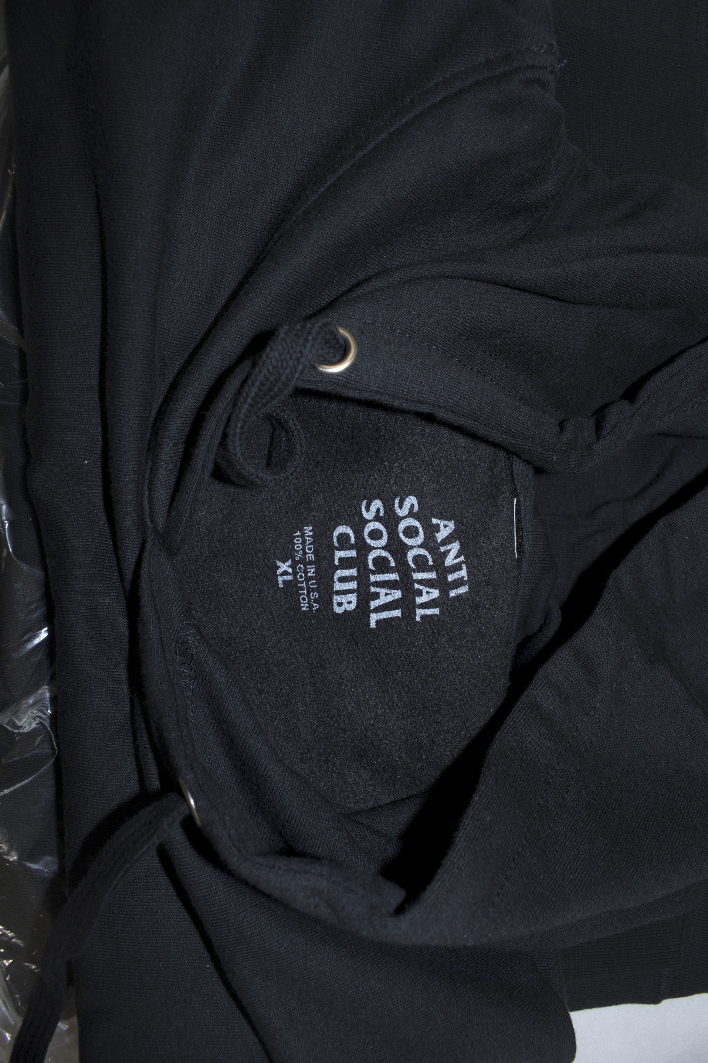 Anti Social Social Club Anti Social Social Club Mind Game Hoodie Black XL Size US XL / EU 56 / 4 - 3 Thumbnail