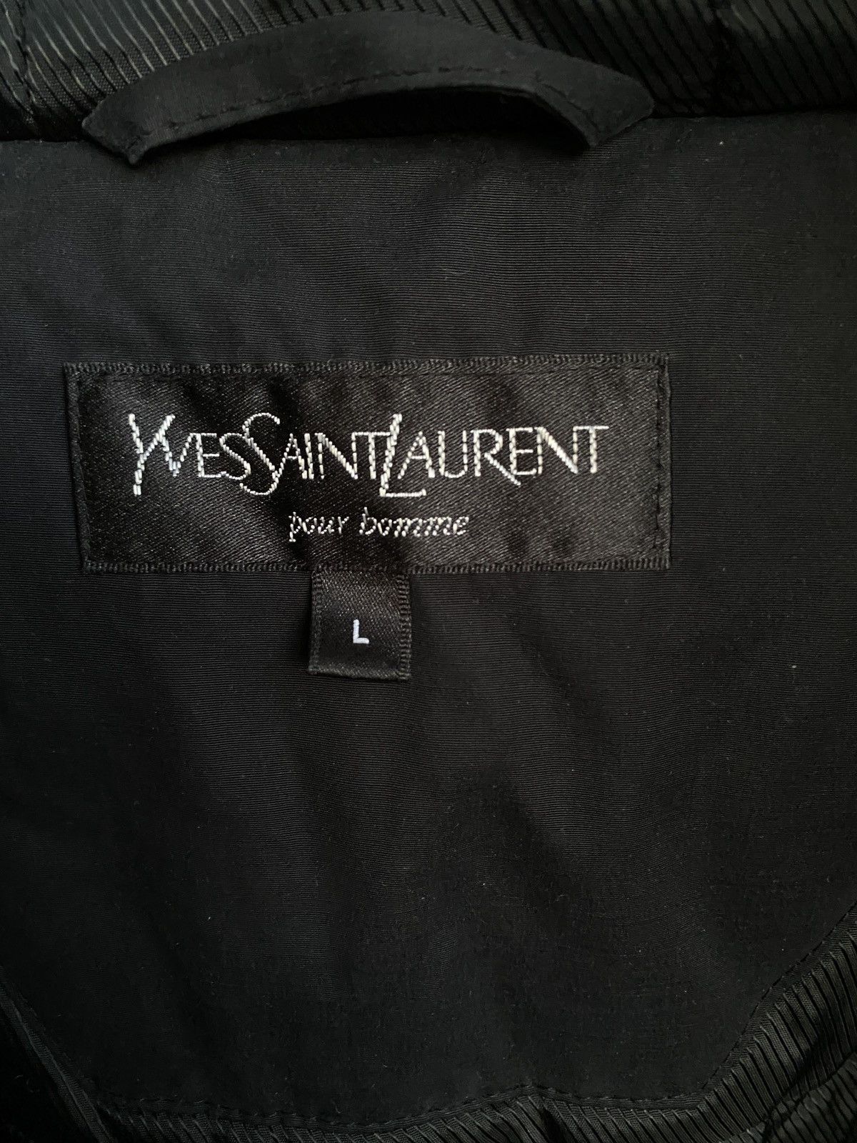 Yves Saint Laurent Winter YSL Jacket Parka Black Size US L / EU 52-54 / 3 - 5 Thumbnail
