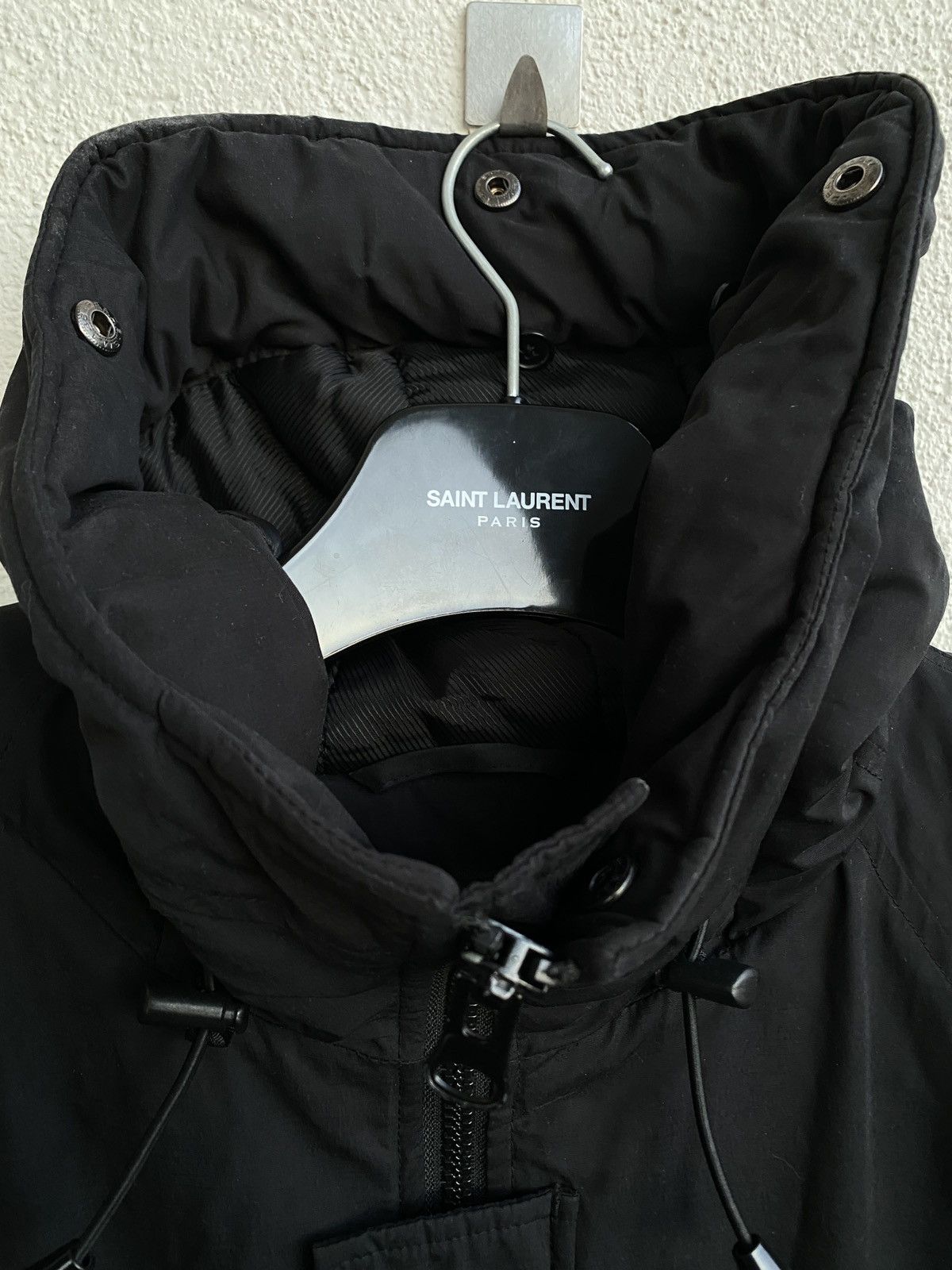 Yves Saint Laurent Winter YSL Jacket Parka Black Size US L / EU 52-54 / 3 - 12 Thumbnail
