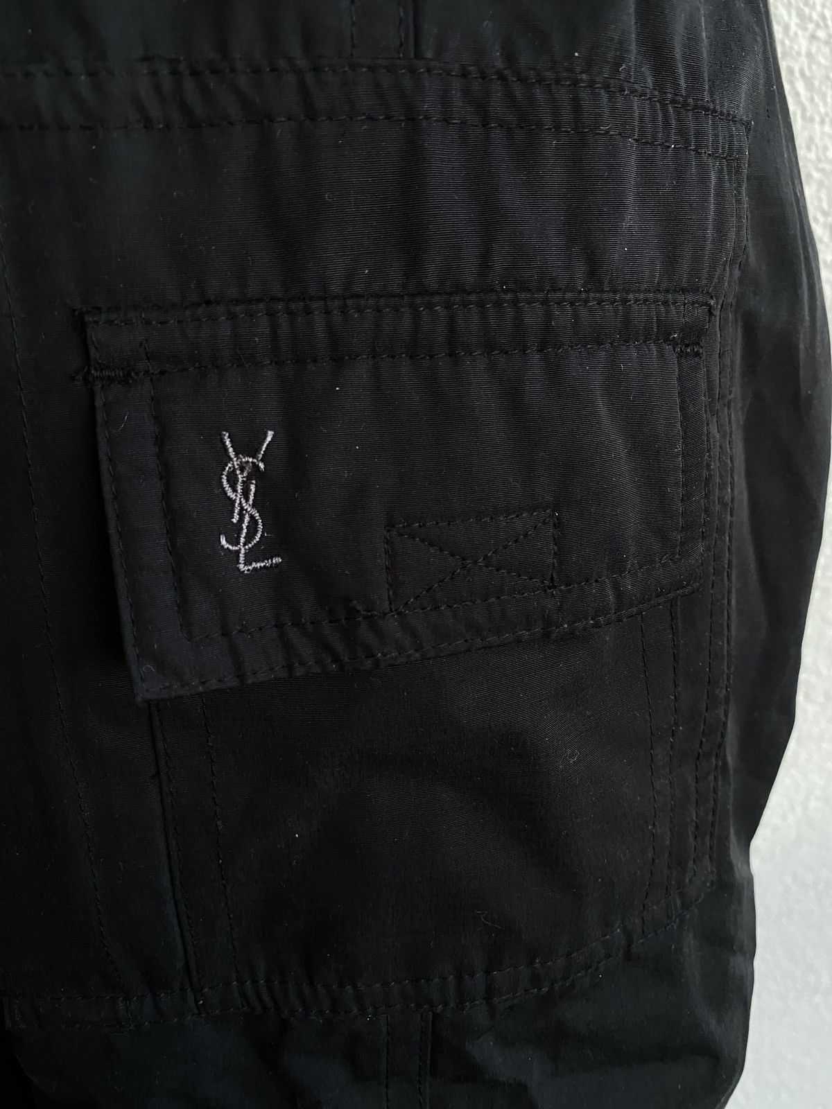 Yves Saint Laurent Winter YSL Jacket Parka Black Size US L / EU 52-54 / 3 - 2 Thumbnail