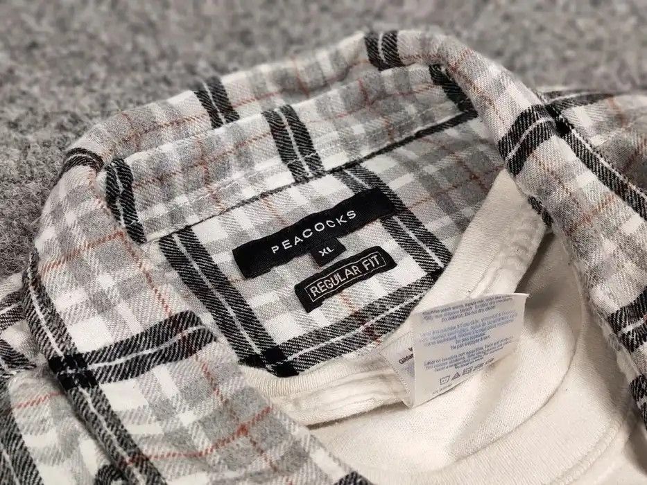 Flannel Vintage Flannel Shirt Travis Scott Style Size US XL / EU 56 / 4 - 6 Thumbnail