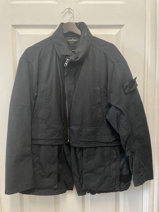 Stone island shadow project best sale hollow core concealed hood jacket