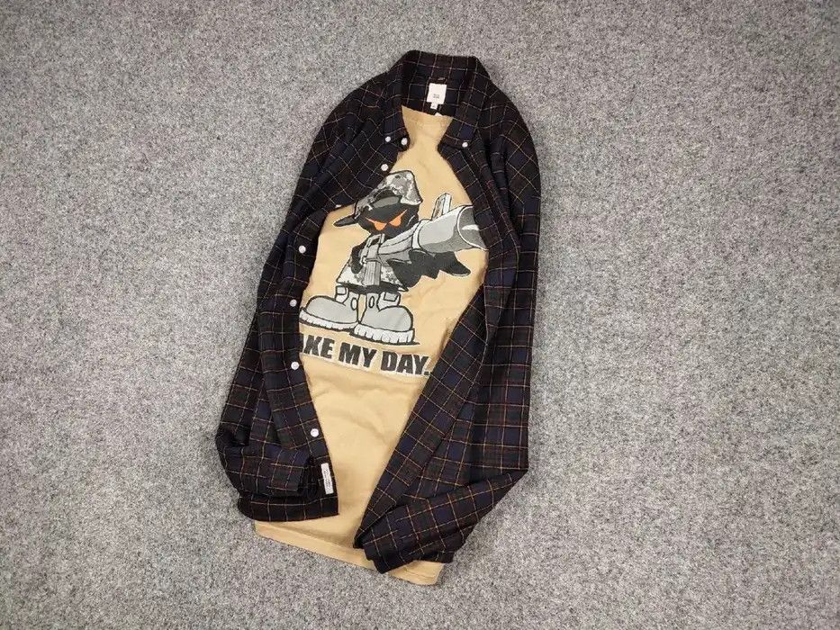Flannel Vintage Flannel Shirt Travis Scott Style Size US XL / EU 56 / 4 - 2 Thumbnail