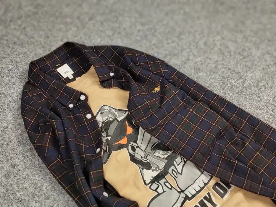 Flannel Vintage Flannel Shirt Travis Scott Style Size US XL / EU 56 / 4 - 6 Thumbnail