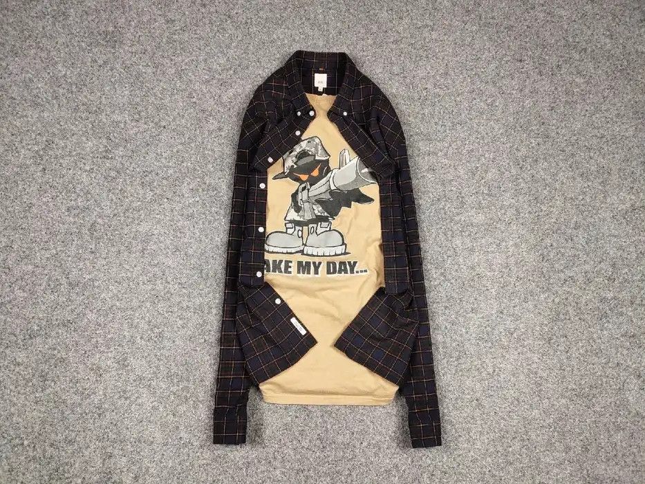 Flannel Vintage Flannel Shirt Travis Scott Style Size US XL / EU 56 / 4 - 1 Thumbnail