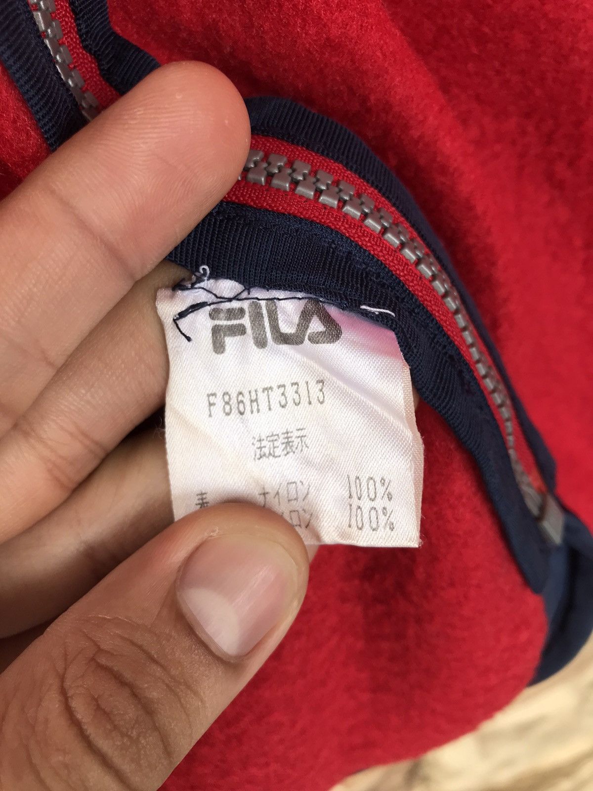 Fila Fila Sport Fleece/Puffer Reversible Jacket Size US S / EU 44-46 / 1 - 16 Thumbnail