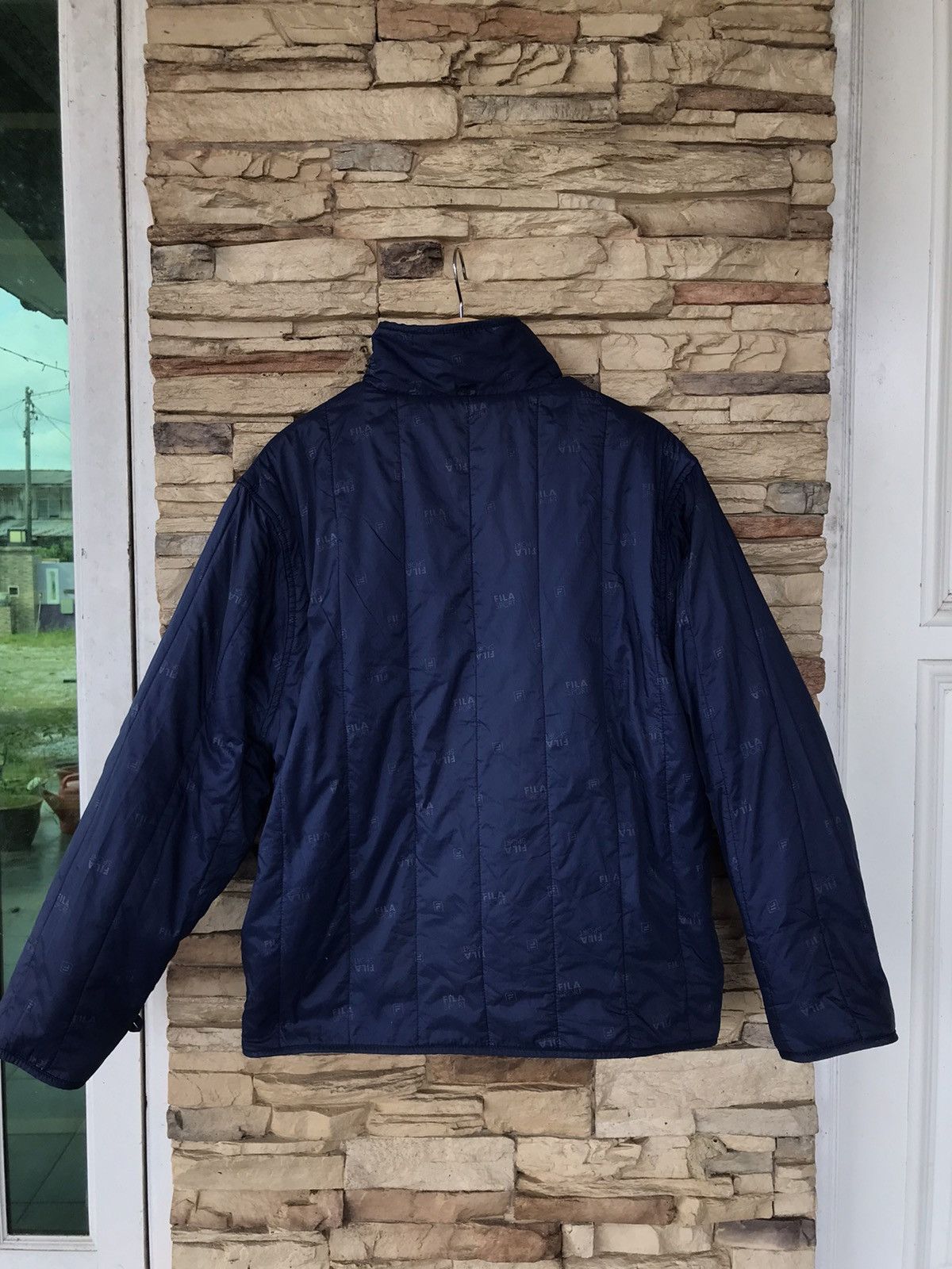 Fila Fila Sport Fleece/Puffer Reversible Jacket Size US S / EU 44-46 / 1 - 2 Thumbnail