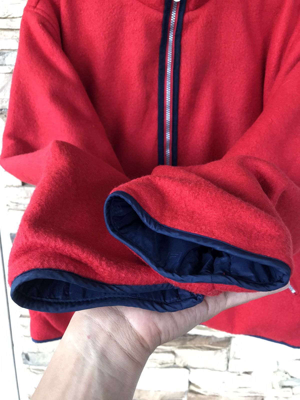 Fila Fila Sport Fleece/Puffer Reversible Jacket Size US S / EU 44-46 / 1 - 20 Thumbnail
