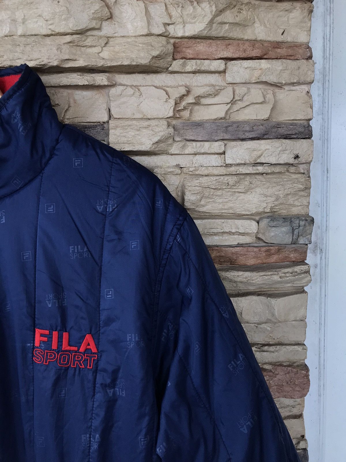 Fila Fila Sport Fleece/Puffer Reversible Jacket Size US S / EU 44-46 / 1 - 3 Thumbnail