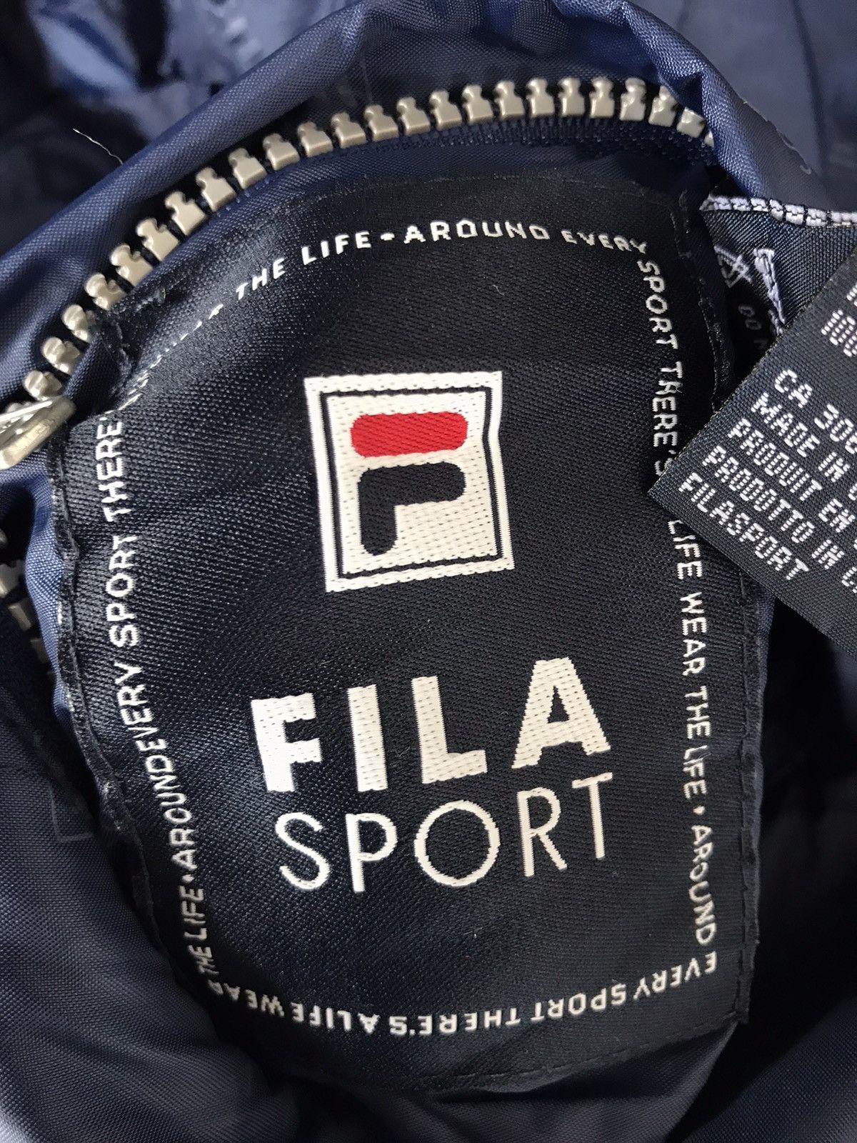 Fila Fila Sport Fleece/Puffer Reversible Jacket Size US S / EU 44-46 / 1 - 6 Thumbnail