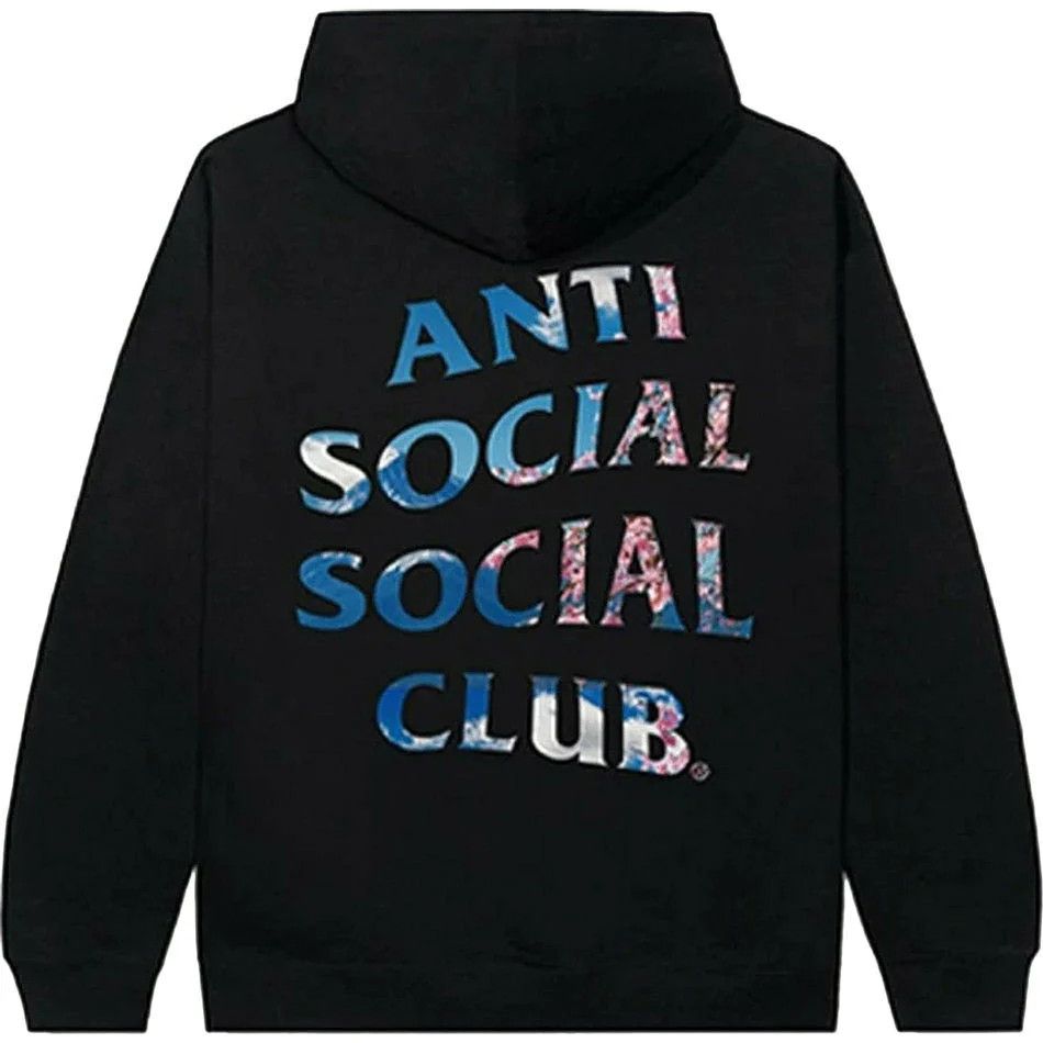 Anti Social Social Club Anti Social Social Club Serenity Black Hoodie DS ASSC Size US M / EU 48-50 / 2 - 1 Thumbnail