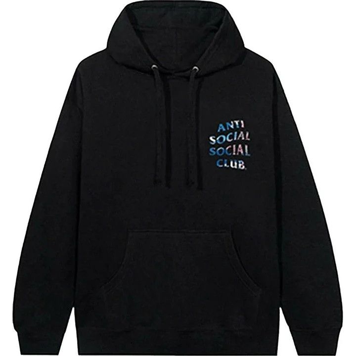 Anti Social Social Club Anti Social Social Club Serenity Black Hoodie DS ASSC Size US M / EU 48-50 / 2 - 2 Thumbnail