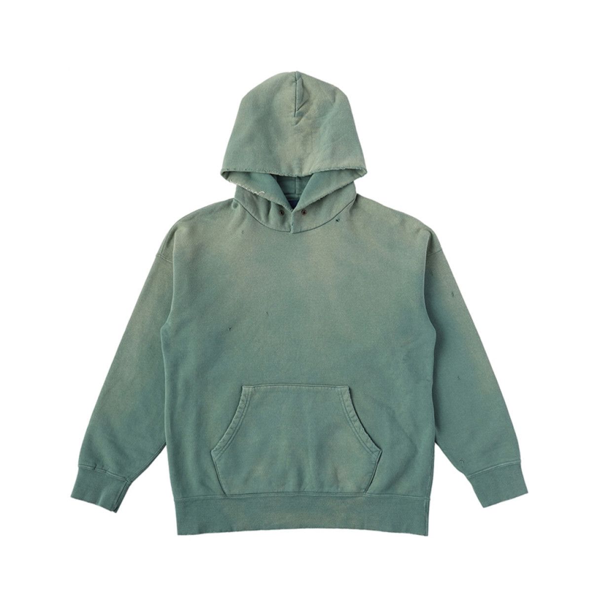 image of Visvim Jumbo Hoodie P.o. Crash in Green Bay, Men's (Size XL)