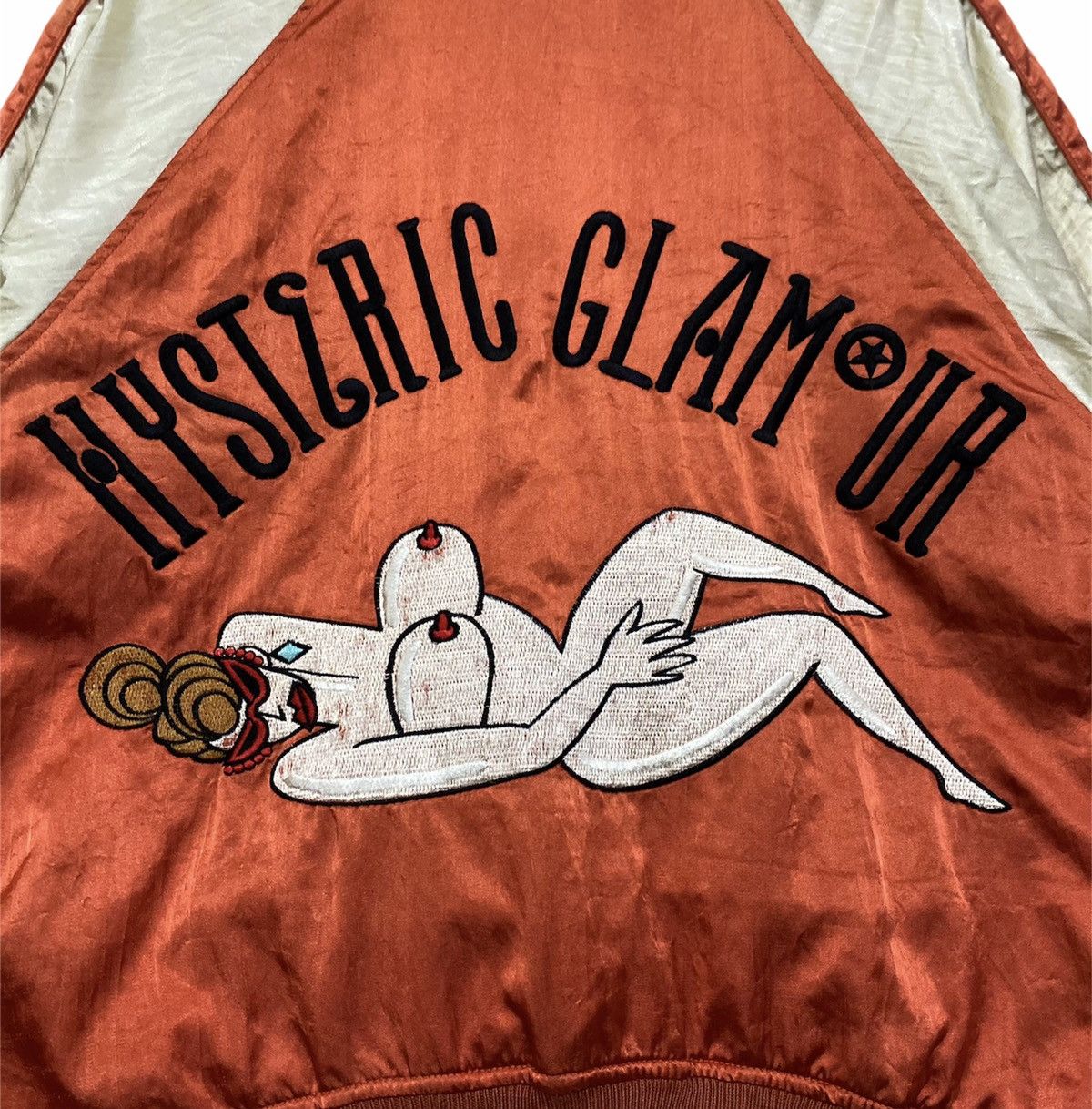 Hysteric Glamour × Vintage Vintage Hysteric Glamour Varsity satin Size US M / EU 48-50 / 2 - 3 Thumbnail