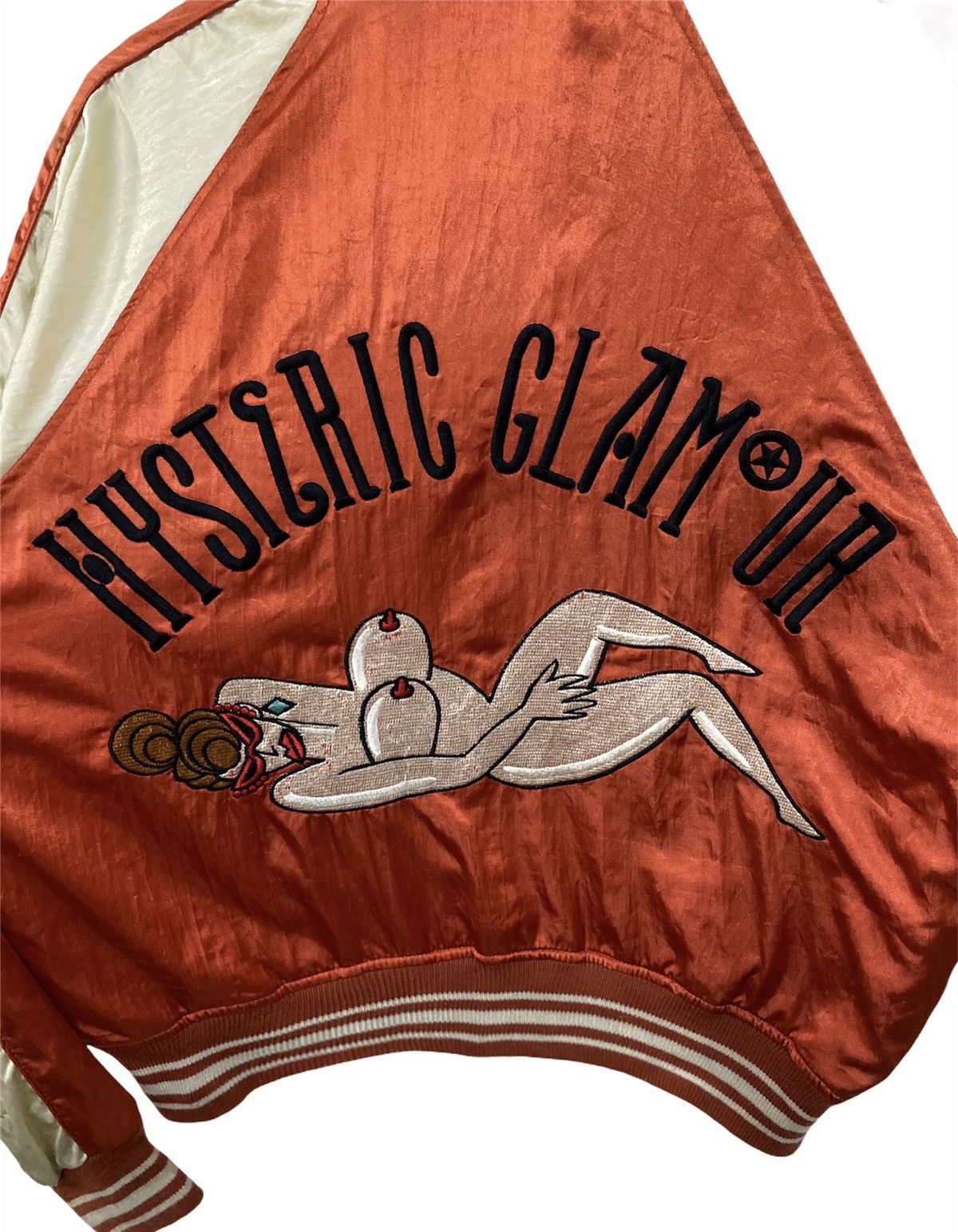 Hysteric Glamour × Vintage Vintage Hysteric Glamour Varsity satin Size US M / EU 48-50 / 2 - 5 Thumbnail